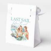 Kreuzfahrt Bachelorette Letztes Segel vor dem Schl Geschenkschachtel (Rückseite)