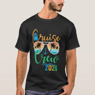 Kreuzfahrt Besatzung 2026 Familienurlaub Strand pa T-Shirt