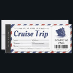 Kreuzfahrt Boarding Pass Ticket Gutschein Einladung<br><div class="desc">UNBEDINGT. Reisespass für Ihre Lieben. Blau und Rot. Personalisieren Sie Ihren Gutschein noch heute! Für einen individuellen Gutschein/Gutschein senden Sie mir bitte eine Nachricht.</div>