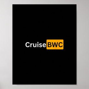 Kreuzfahrt Bwc - Y Kreuzfahrt Bon Voyage Geschenke Poster