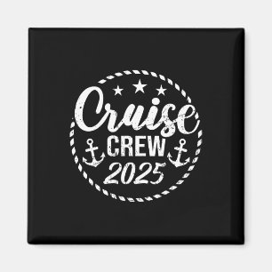 Kreuzfahrt Crew 2025 Anker Segel Urlaubsreise Grup Magnet
