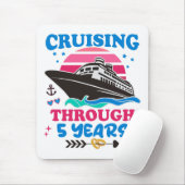 Kreuzfahrt durch 5 Jahre Hochzeit Mousepad (Mit Mouse)
