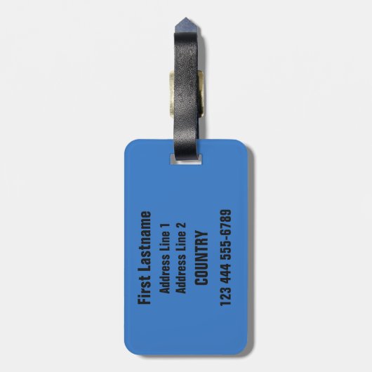 Kreuzfahrt-EIn-Holic kundenspezifischer Text u. Gepäckanhänger (Rückseite vertikal)