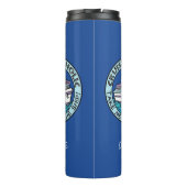 Kreuzfahrt-EIn-Holic Nametrommel Thermosbecher (Rückseite)