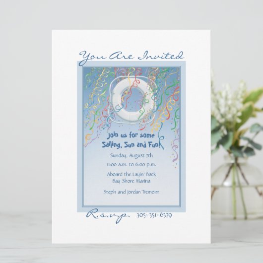 Kreuzfahrt © einladung (Stehend Vorderseite)