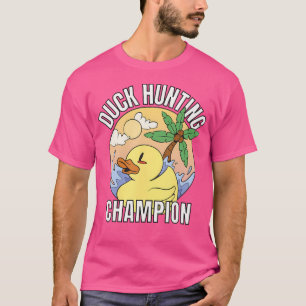 Kreuzfahrt Enten Enten Jagd Champion Rodelbahn T-Shirt