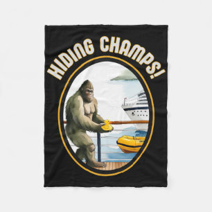 Kreuzfahrt Enten und Bigfoot Versteck-Champions Do Fleecedecke