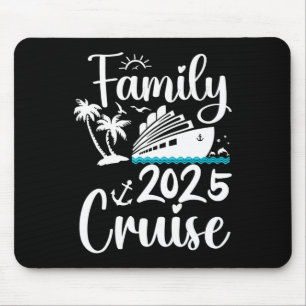 Kreuzfahrt Familie 2025 Squad Urlaub passende Fami Mousepad
