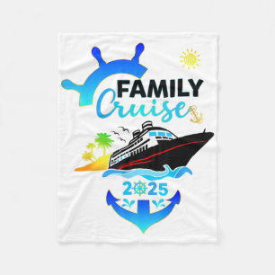Kreuzfahrt Familienurlaub Matching-Gruppe Crew-Squ Fleecedecke
