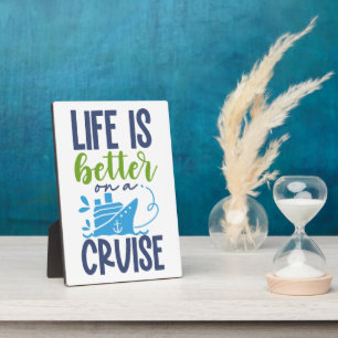 Kreuzfahrt Fotoplatte