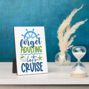 Kreuzfahrt Fotoplatte