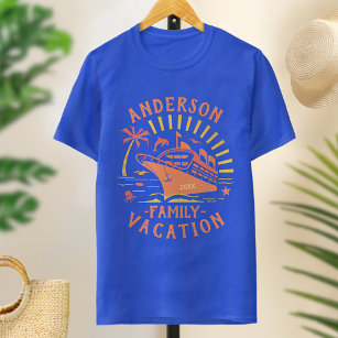 Kreuzfahrt für Familien   Personalisiert V1 T-Shirt