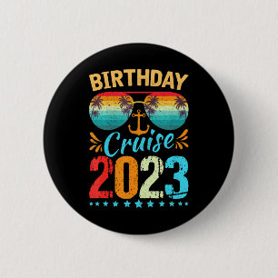 Kreuzfahrt Geburtstag Squad Geburtstagsparty Cruis Button