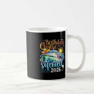 Kreuzfahrt-Geburtstagsgruppe 2026 Kreuzfahrt Gebur Kaffeetasse