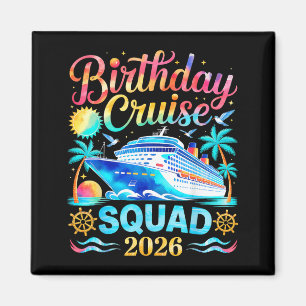 Kreuzfahrt-Geburtstagsgruppe 2026 Kreuzfahrt Gebur Magnet