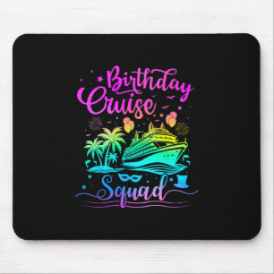Kreuzfahrt-Geburtstagsgruppe Familien-Kreuzfahrt Mousepad