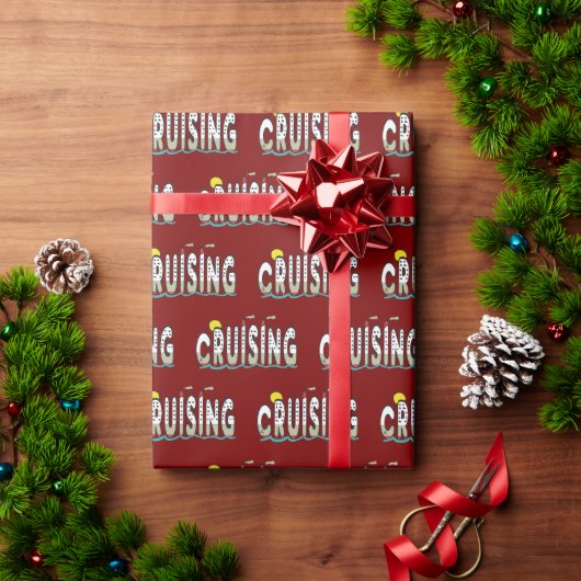 Kreuzfahrt Geschenkpapier (Feiertagsgeschenk)