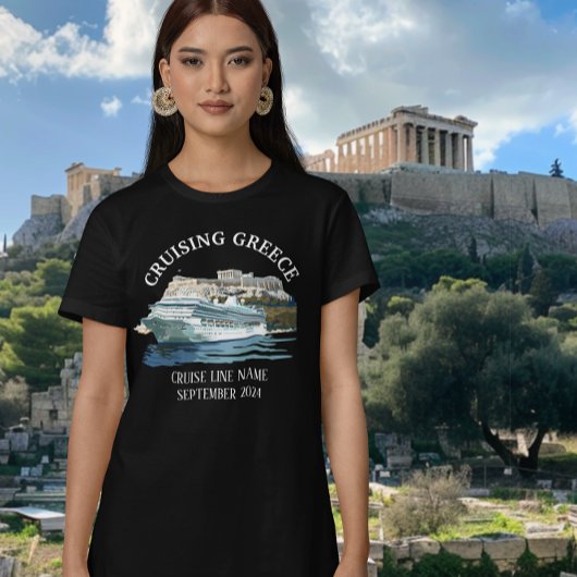 Kreuzfahrt Griechenland Akropolis Athen Griechenla T-Shirt