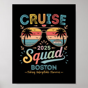 Kreuzfahrt-Gruppe 2025 Familien Gruppe In Boston P Poster