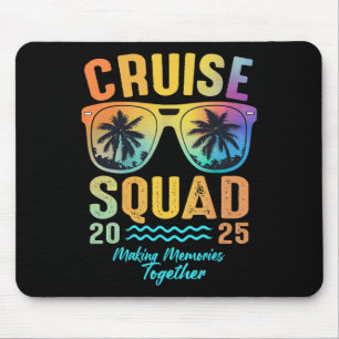 Kreuzfahrt-Gruppe 2025 Familien-Kreuzfahrt-Urlaubs Mousepad