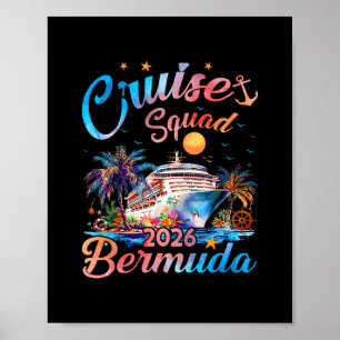 Kreuzfahrt-Gruppe 2026 Bermuda Familienurlaub Gesc Poster