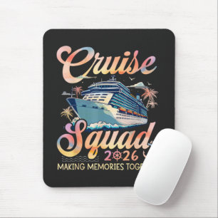 Kreuzfahrt-Gruppe 2026 Familien-Sommerurlaub Mousepad