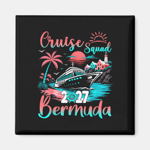 Kreuzfahrt Gruppe Bermuda 2027 tropischer Urlaub F Magnet