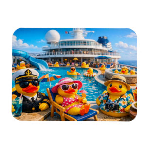 Kreuzfahrt Gummiente - du hast eine Ente gefunden Magnet