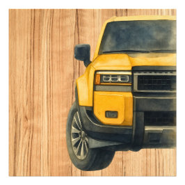 Kreuzfahrt Holz Fotodruck