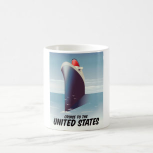 Kreuzfahrt in die Vereinigten Staaten Kaffeetasse