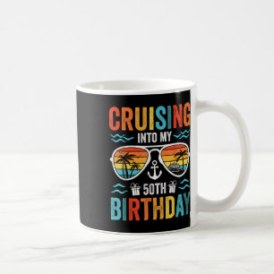 Kreuzfahrt in meine 50. Geburtstagsfamilie Cruise Kaffeetasse