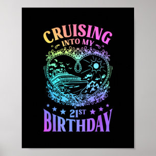 Kreuzfahrt in meinen 21. Geburtstag Poster