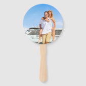 Kreuzfahrt Junggeselinnen-Abschied Personalisierte Fächer (Rückseite)