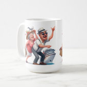 Kreuzfahrt Kaffeetasse (Vorderseite Links)