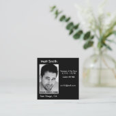 Kreuzfahrt-Karte Quadratische Visitenkarte (Stehend Vorderseite)