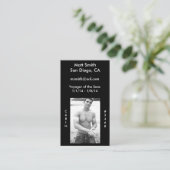 Kreuzfahrt-Karte Visitenkarte (Stehend Vorderseite)