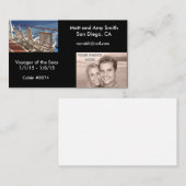 Kreuzfahrt-Karte Visitenkarte (Vorne/Hinten)