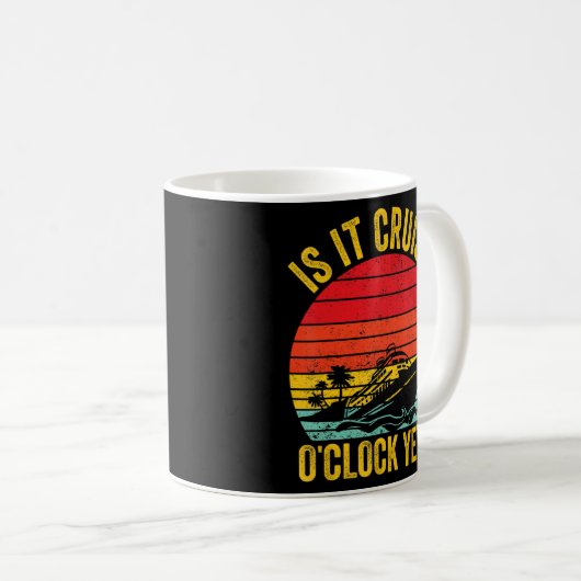 Kreuzfahrt Kreuzfahrtschiff Retro ist es Kreuzfahr Kaffeetasse (VorderseiteRechts)