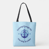 Kreuzfahrt Leben Tasche (Rückseite)