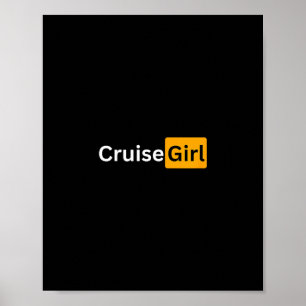 Kreuzfahrt Mädchen - Y Kreuzfahrt Abschiedsgeschen Poster
