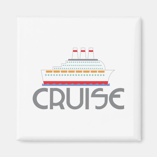 Kreuzfahrt Magnet (Vorne)