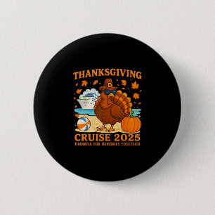Kreuzfahrt-Mannschaft 2025 Erntedankfest Herbst Kr Button