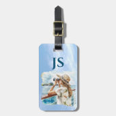 Kreuzfahrt mit Binokularen Gepäckanhänger (Vorderseite vertikal)