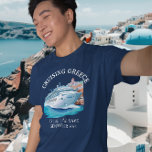 Kreuzfahrt mit den griechischen Inseln Santorini T-Shirt<br><div class="desc">Sie können den Stil dieses Shirts ändern, indem Sie Mehr > unter der Option Stil auswählen. Es kann personalisiert sein, in dem Bereich bereitstellen oder anpassen, indem Sie den Klick, um weitere Option anpassen und den Namen, Initialen oder Wörter ändern. Sie können auch die Textfarbe und den Textstil ändern oder...</div>