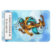 Kreuzfahrt mit der personalisierten Wasserwache Magnet (Horizontal)