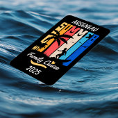 Kreuzfahrt mit der Schwarzen Familie PERSONALISIER Magnet