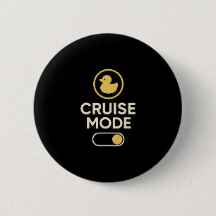 Kreuzfahrt-Modus-Enten-Umschalter Retro-Urlaubssti Button