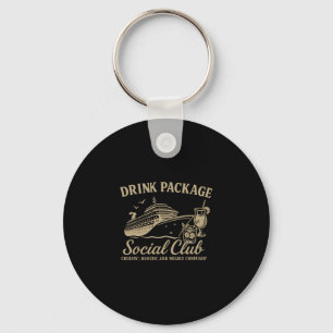 Kreuzfahrt Party Getränkepaket Sozialclub Lustiger Schlüsselanhänger