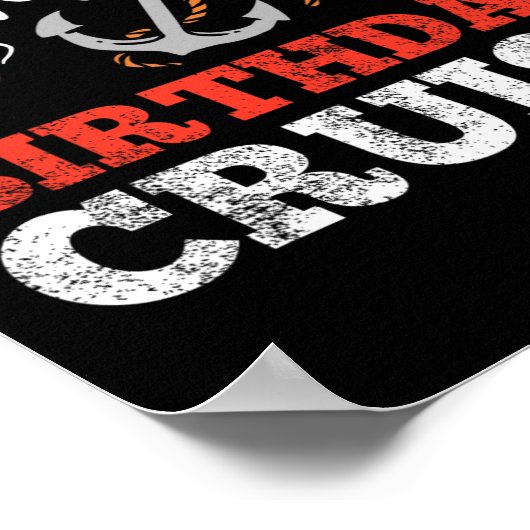 Kreuzfahrt Party Poster (Ecke)