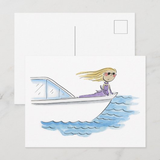 Kreuzfahrt Postkarte (Vorne/Hinten)